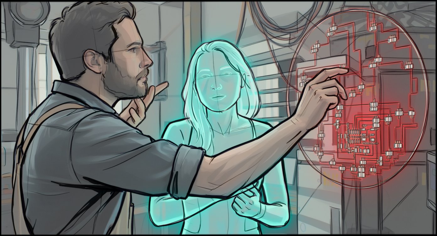 Narrative - Sci Fi - storyboard frame 5 by Dakota Warren